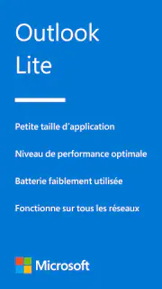 Microsoft Outlook Lite: Email screenshot 1