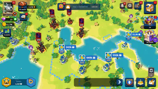 Million Lords: World Conquest screenshot 5