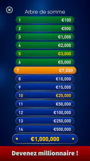 Millionnaire Quizz 2025 screenshot 4