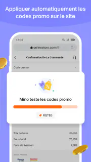 Mino: Codes promo automatiques screenshot 3