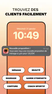 Mission à domicile Wecasa Pro screenshot 1