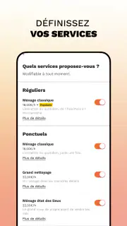 Mission à domicile Wecasa Pro screenshot 5