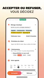 Mission à domicile Wecasa Pro screenshot 6