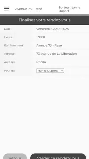 mon coiffeur screenshot 4