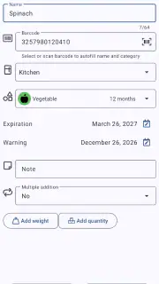 Mon Congélateur screenshot 3