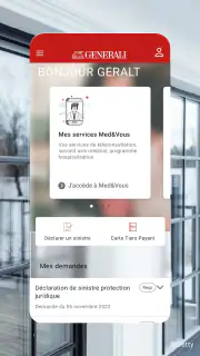 Mon Generali - Appli assurance screenshot 2