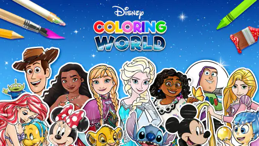 Disney Monde de Coloriage screenshot