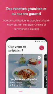 Monsieur Cuisine App screenshot 2