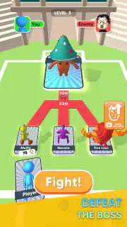 Monster Draft : Merge Runner screenshot 3