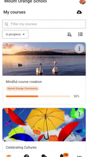 Moodle screenshot 1