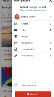 Moodle screenshot 4