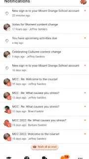 Moodle screenshot 6