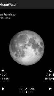 Moon Calendar Watch screenshot 3