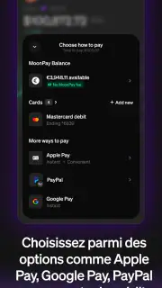 MoonPay: Crypto & Bitcoin, SOL screenshot 3