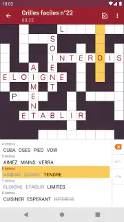 Mots Casés - Français screenshot 4