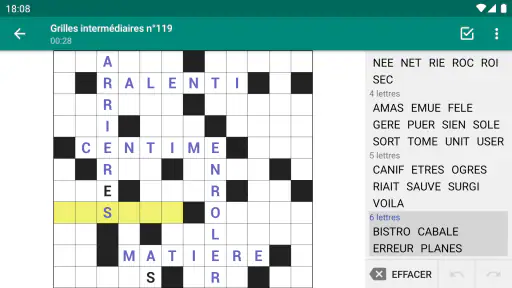 Mots Casés - Français screenshot 6