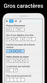 Mots Fléchés : Mots Croisés screenshot 4