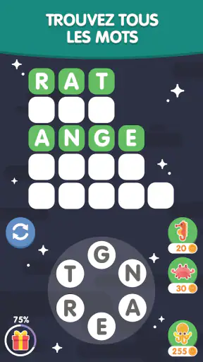 Mots Mêlés Français screenshot