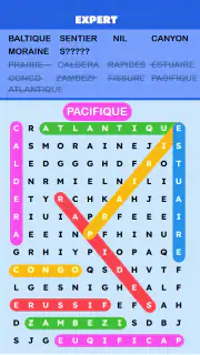Mots Mêlés Puzzle Challenge screenshot 2