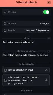 MoyennesED screenshot 4