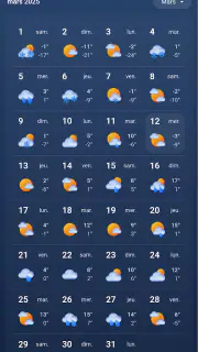 MSN Météo- Prévisions et screenshot 3