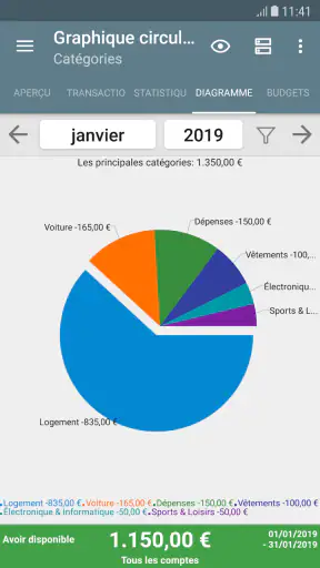 My Budget Book (français) screenshot