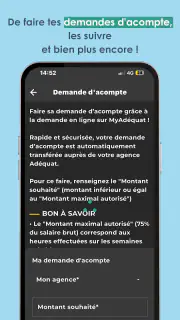 MyAdequat Intérim screenshot 7