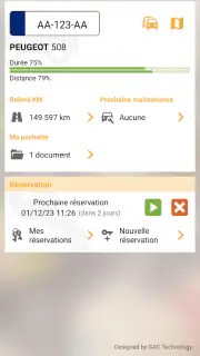 MyCarFleet screenshot 1
