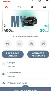 MyCitroën screenshot 2