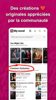 MyNovel - Livres et histoires screenshot 2