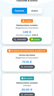 MyPérischool screenshot 2