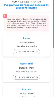 MyPérischool screenshot 3
