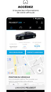 MYPEUGEOT APP screenshot 1