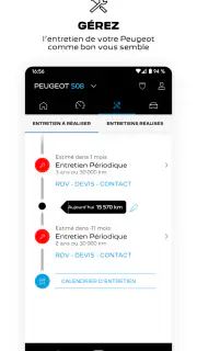 MYPEUGEOT APP screenshot 3