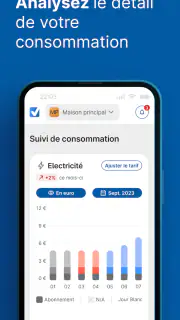 MySelectra Suivi Conso Énergie screenshot 4