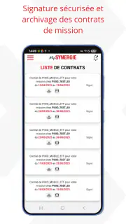 mySynergie – Intérimaires screenshot 2