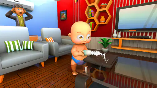 Naughty Boy: Daddy Prank Game screenshot 3