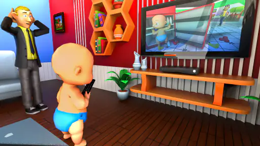Naughty Boy: Daddy Prank Game screenshot 4