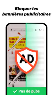 Navigateur Adblocker: Adblock screenshot 2