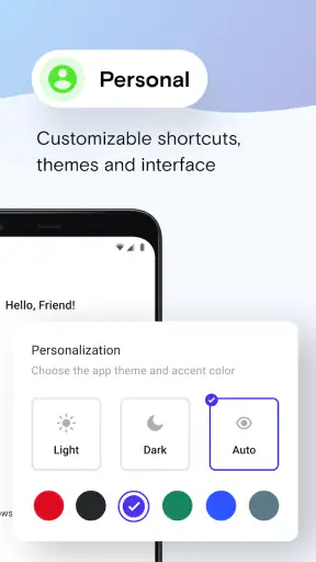 Navigateur Opera Mini bêta screenshot