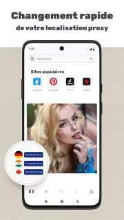 Navigateur proxy Web screenshot 2