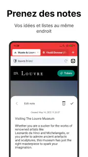 Navigateur Vivaldi : Rapide screenshot 6