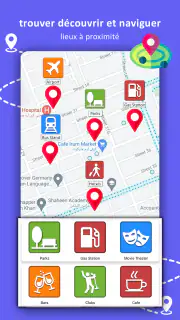 Navigation GPS, cartes et screenshot 3