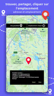 Navigation GPS, cartes et screenshot 5