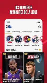NBA Officiel screenshot 3