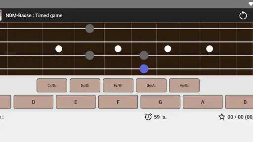 NDM-Basse : apprendre notes screenshot 3