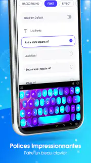 Neon LED Keyboard: Clavier LED screenshot 6
