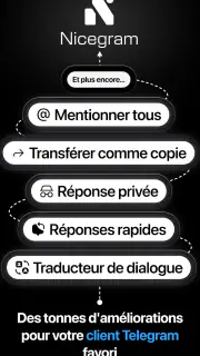 Nicegram: Unofficial Telegram screenshot 8