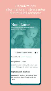 Noms de Bébé / Prénoms 2025 screenshot 7