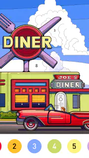 Nostalgia Color by number game screenshot 8